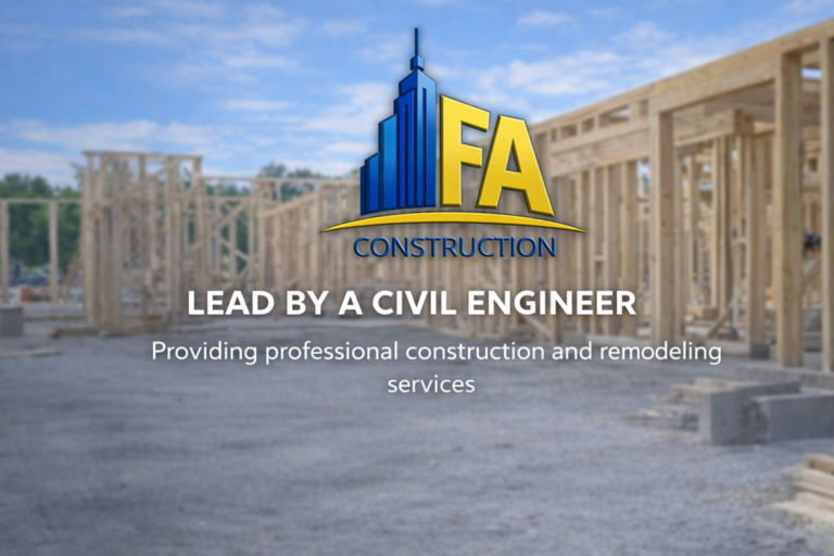 Civil engineer leading construction project by FA Construction and Remodeling in Santa Rosa, CA