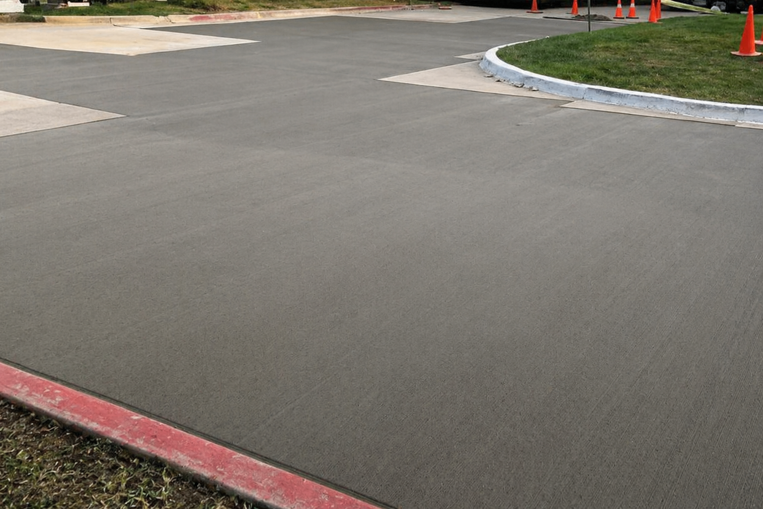 Concrete driveway installation in Rohnert Park CA smooth finished surface
